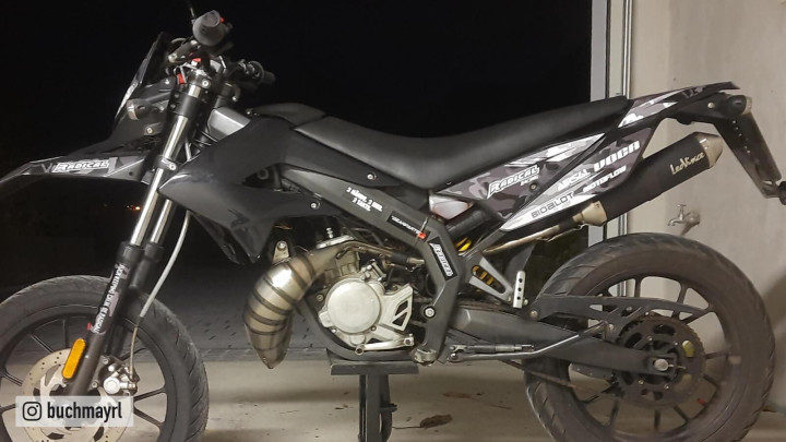 Dekor Radical Racing V3 Derbi Senda Bj 11 17 Schwarz Weiß Camouflage