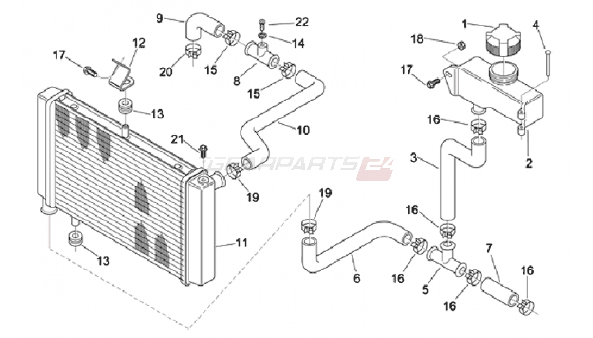 Aprilia rs 125 parts