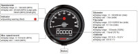 Tachometer Koso D48 TNT-05