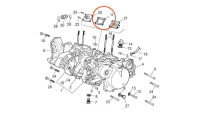 Ansaugstutzen / Membranblock- Dichtung Piaggio OEM