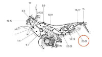 Dekor Einzelteil Piaggio OEM