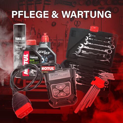 wartung pflege moped motorrad