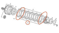 Kupplungs- Trennscheibe Aprilia OEM
