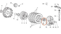 Kupplungsdrucklager Piaggio OEM